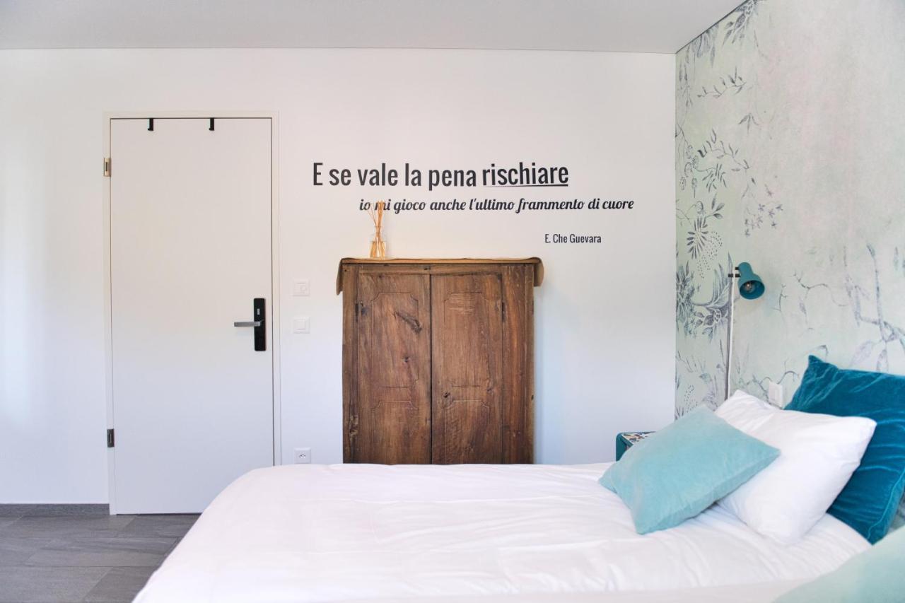 Salotto Bre - Bed & Breakfast Charming Rooms Лугано Экстерьер фото